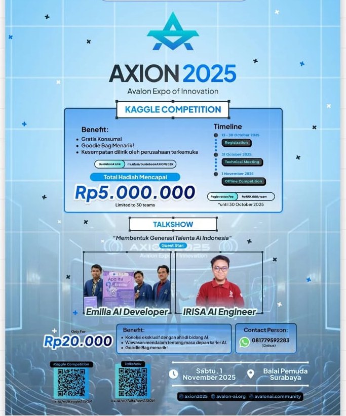 AXION 2025 poster